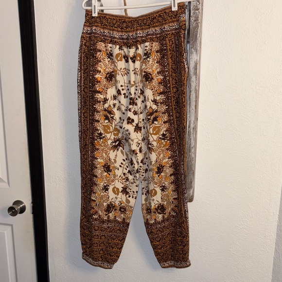 Anthropologie Earthy Patterned Trousers - Picture 4 of 4